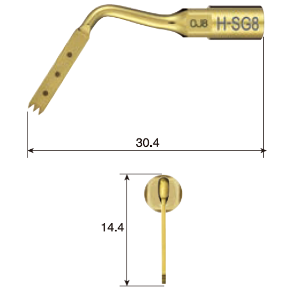 22 NSK Variosurg Tips – Bone Surgery – H-SG8