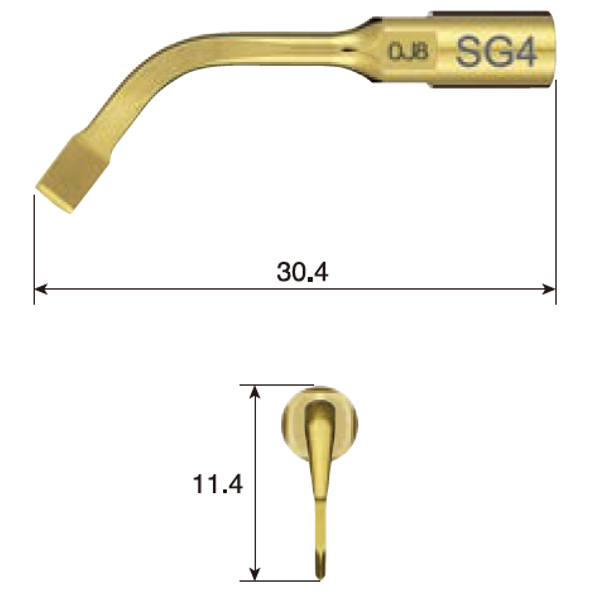 23 NSK Variosurg Tips – Scraper – SG4