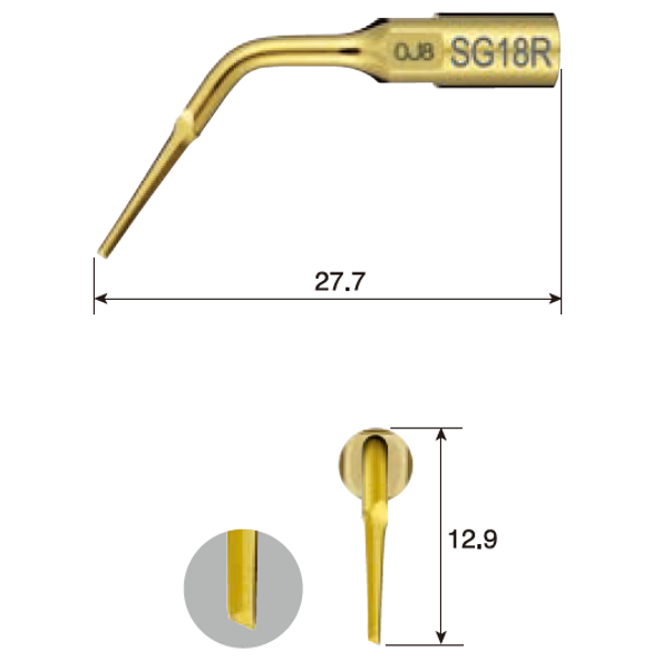 24 NSK Variosurg Tips – Extraction – SG18R