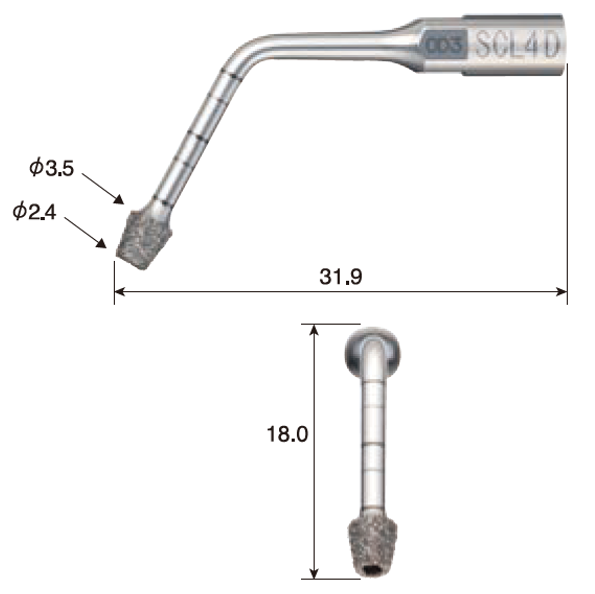 25 NSK Variosurg Tips – Socket Lift – SCL4D