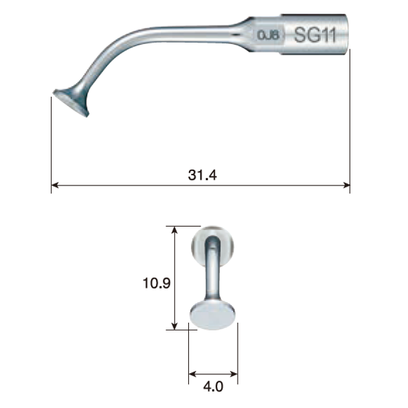 27 NSK Variosurg Tips – Sinus Membrane Detachment – SG11