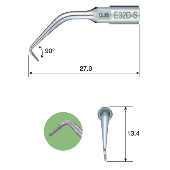 32 NSK Variosurg Tips – Endodontics – E32D-S