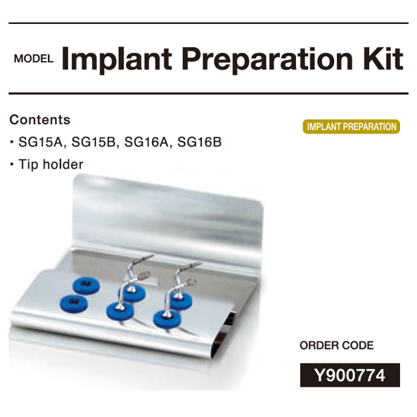 37 NSK Variosurg Tips – Implant Prep Kit