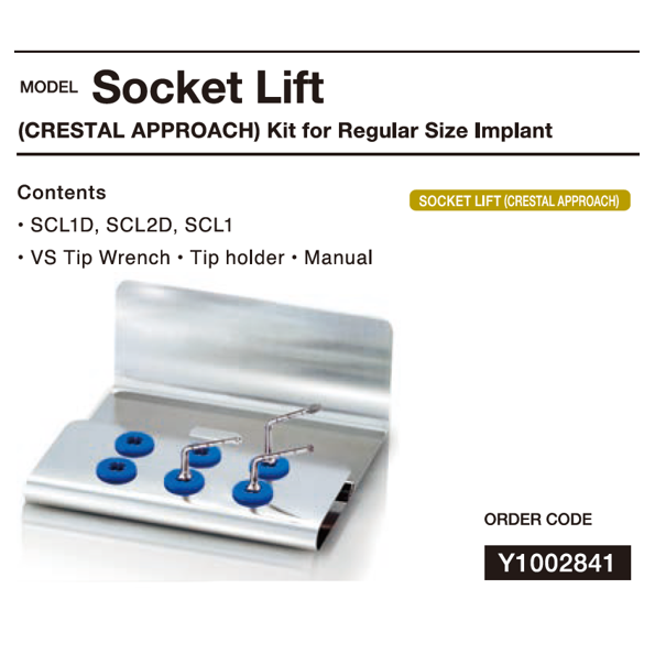 38 NSK Variosurg Tips – Socket Lift Kit for Regular Size Implant